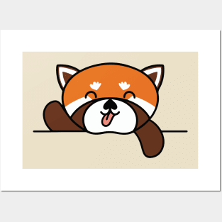 Cute Red Panda Posters and Art